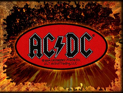 Patch AC/DC - Oval Logo