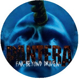 Insigna 2,5 cm PANTERA Far Beyond Driven  (HBG)