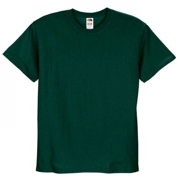 Tricou SUPER PREMIUM Bottle Green Fruit of the Loom