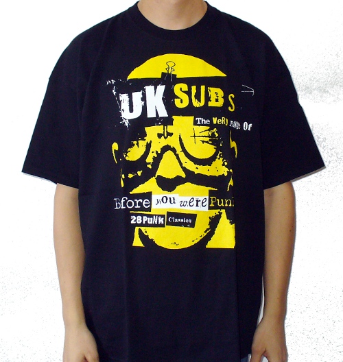 Tricou U.K. Subs Before you were Punk TR/FR/211