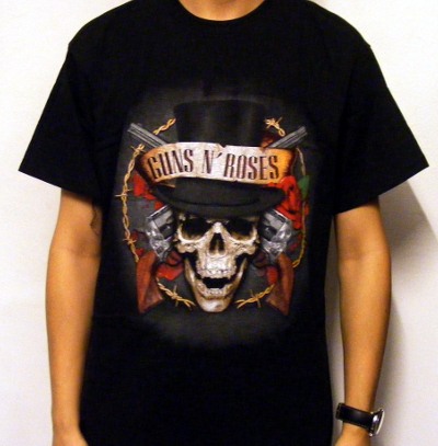 Tricou GUNS N ROSES Skull TR/FR/250