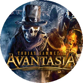 Insigna 2,5 cm AVANTASIA Ghostlights (HBG)