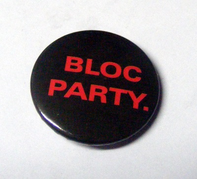 Insigna mica BLOC PARTY.