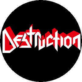 Insigna 2,5 cm DESTRUCTION Logo  (HBG)