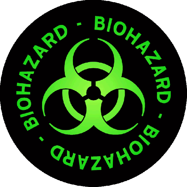 Patch Biohazard Logo Circle  (HBG)