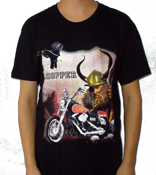 Tricou CHOPPER Viking si motocicleta TR/JV/T