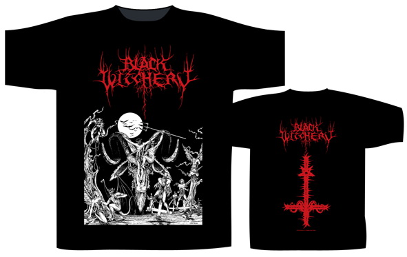 Tricou BLACK WITCHERY - Upheaval of Satanic Might ST1978