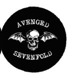 Patch AVENGED SEVENFOLD Bat Skull (PP32)