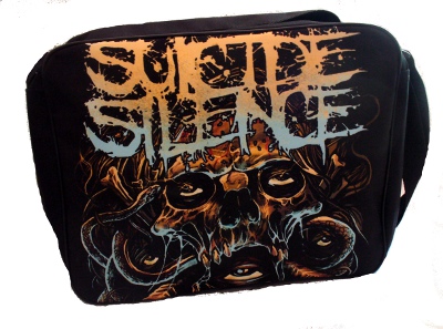 Geanta 40 cm SUICIDE SILENCE Five Eyes