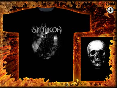 Tricou SATYRICON - Black Crow On A Tombstone ST1243