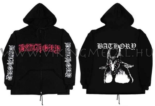 Hanorac cu fermoar - Zipper hood BATHORY First Album HN/VK/051