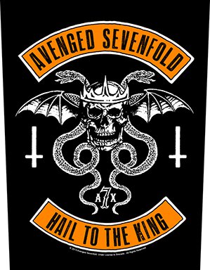 Backpatch Avenged Sevenfold - Biker