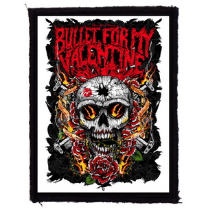 Patch Bullet For My Valentine Skull Roses (HBG)