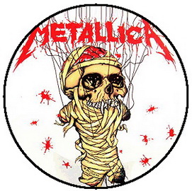 Insigna 2,5 cm METALLICA One   (HBG)