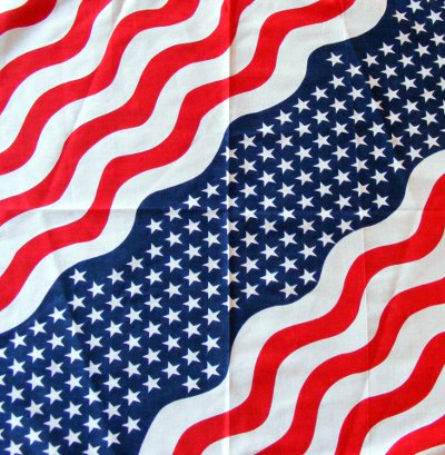 Bandana American Flag Model 2