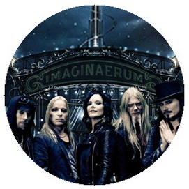 Insigna 2,5 cm NIGHTWISH Imaginaerium Band   (HBG)