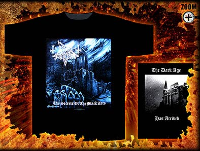 Tricou DARK FUNERAL - Secrets Of The Black Arts ST0025