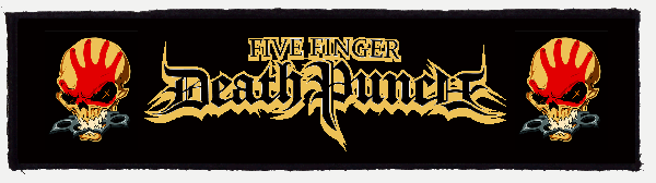 Patch Five Finger Death Punch Logo (superstrip)(HBG)