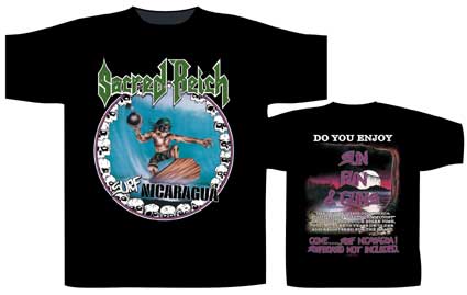 Tricou SACRED REICH - SURF NICARAGUA