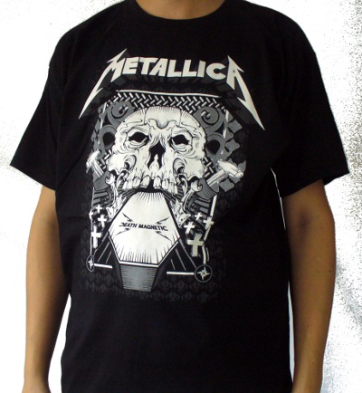 Tricou METALLICA Death Magnetic Skull  (FBT2292)