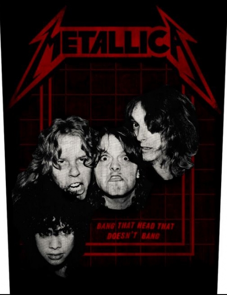 Backpatch METALLICA - Bang that Head