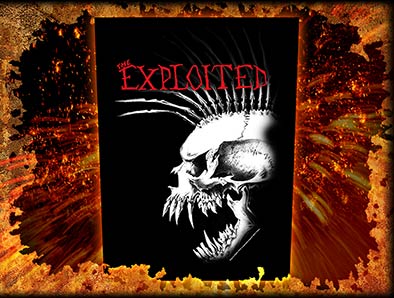 Backpatch The Exploited - Bastard Skull