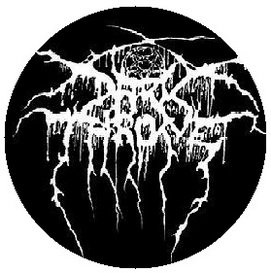 Insigna 2,5 cm DARKTHRONE Logo (HBG)