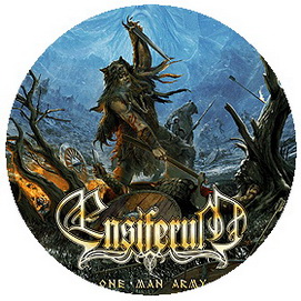 Insigna 2,5 cm ENSIFERUM One Man Army   (HBG)