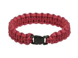 Bratara paracord rosie Art No 17816320 (Lichidare Stoc!)