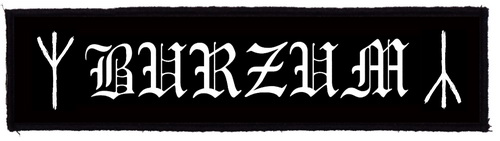 Patch Burzum Logo (superstrip) (HBG)