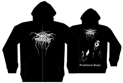 Hanorac cu fermoar DARKTHRONE - TRANSILVANIAN HUNGER