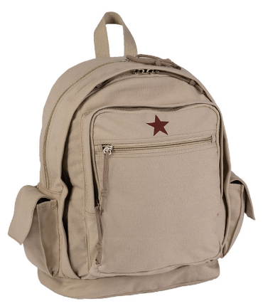 Rucsac KHAKI  RED STAR  CITY Art.No. 14005004