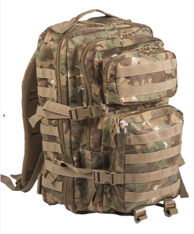 Rucsac US ASSAULT MARE (36 l) Woodland-Arid Art. 14002256