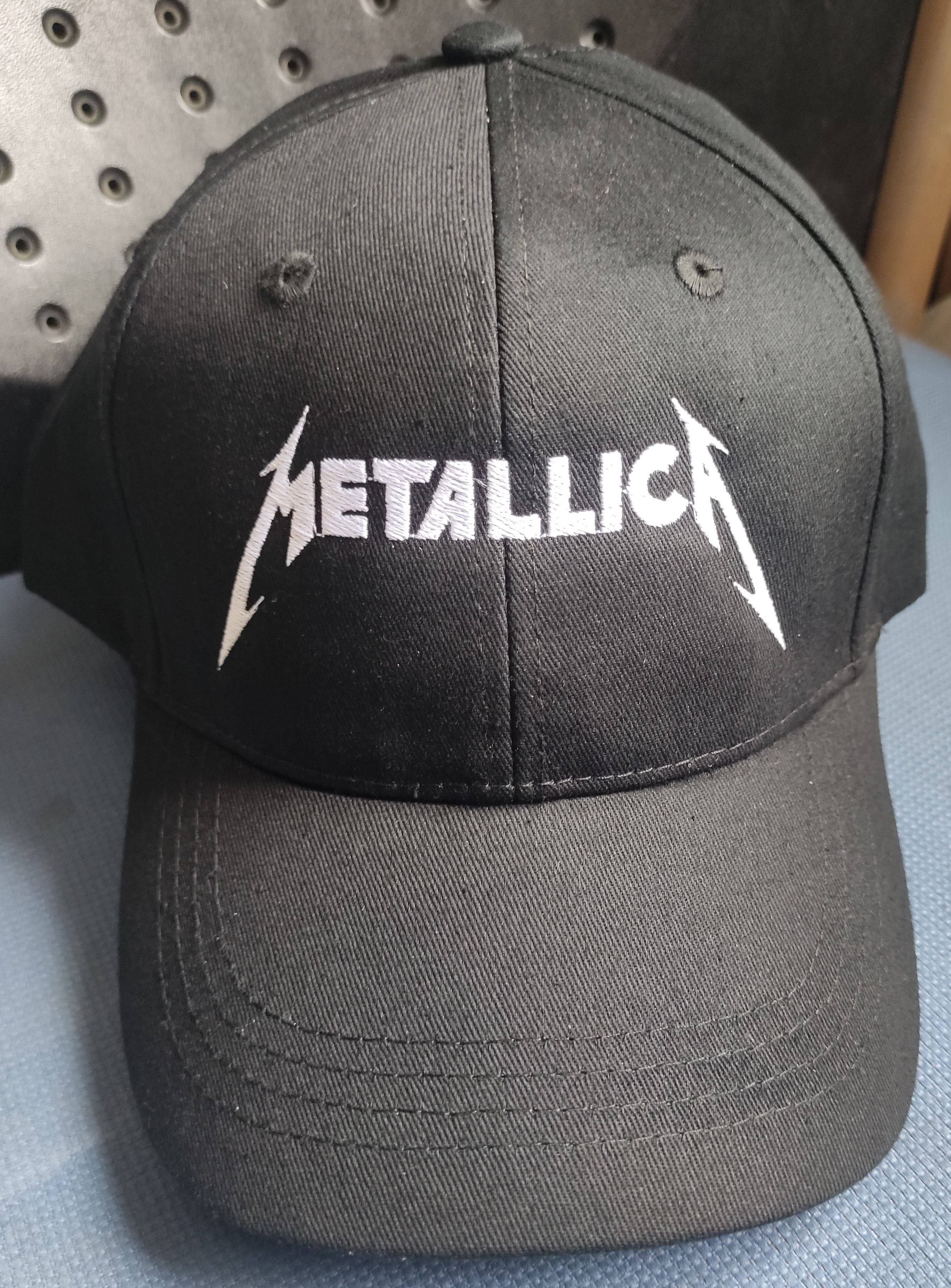 Sapca baseball Metallica Logo alb