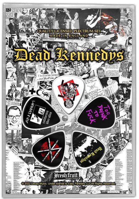 Set 5 pene de chitara DEAD KENNEDYS - FRESH FRUIT