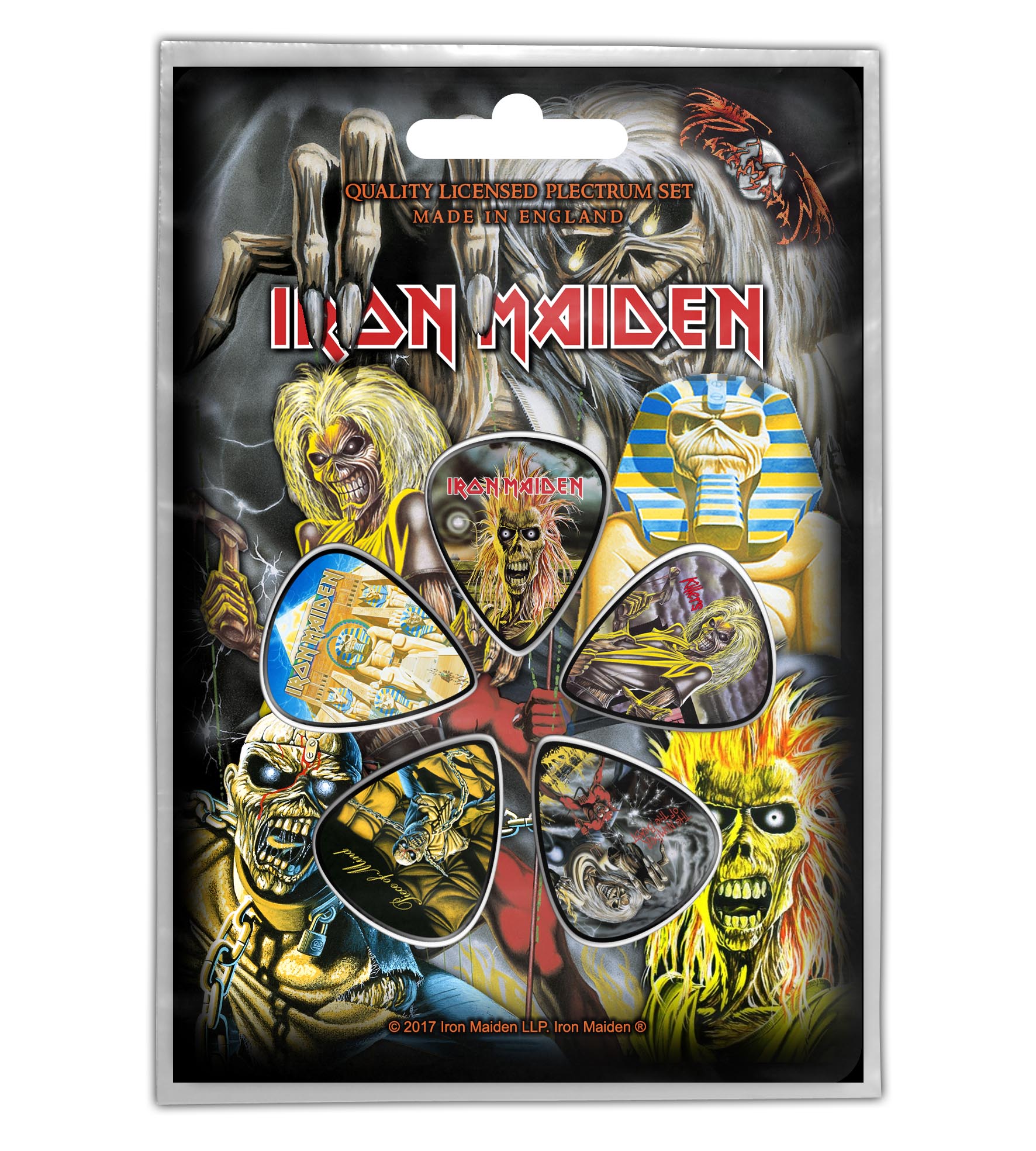 Set 5 Pene de Chitara Iron Maiden Early Albums  PP015