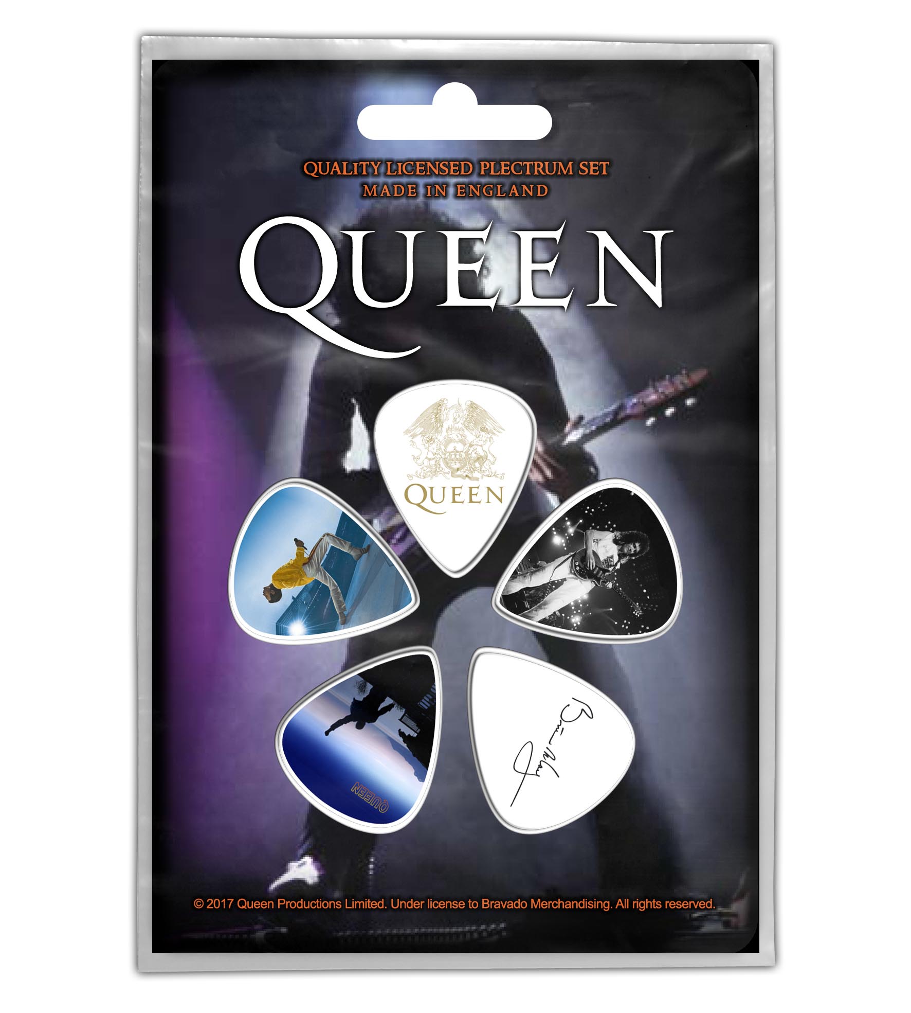 Set 5 pene de chitara QUEEN Brian May PP007