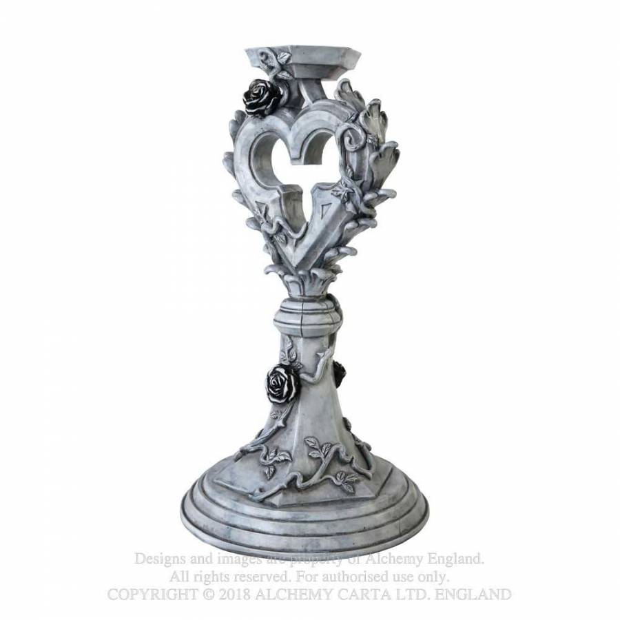 Sfesnic lumanare goth (21.5cm) V24 Heart of Otranto - Candle Stick (Colectia Alchemy Vault)