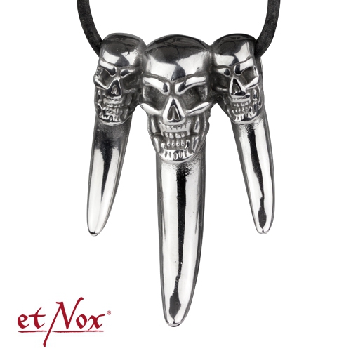 SK1323 Medalion de inox Big Skull Claw