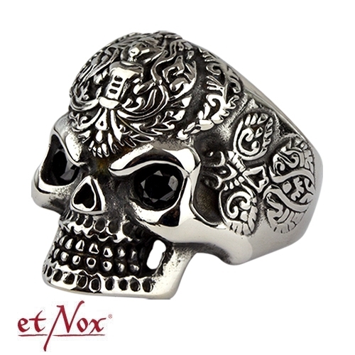 SR1174 Inel de inox Skull