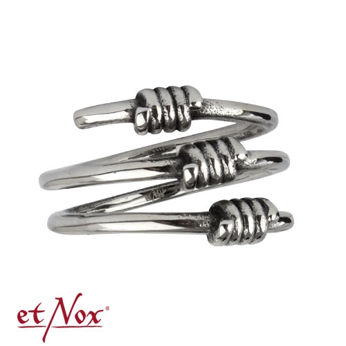 SR1218 Inel de inox Barbed Wire (sarma ghimpata)