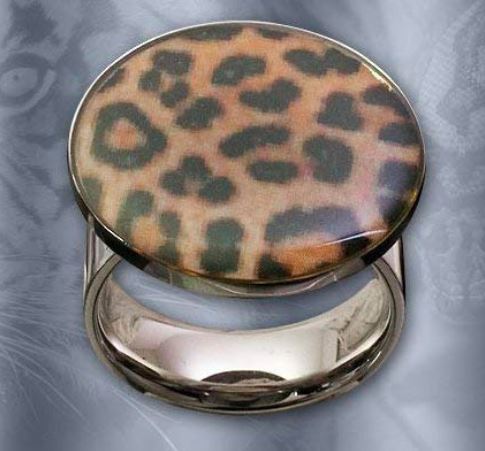 SR332 Inel de inox - Leopard (SSR)