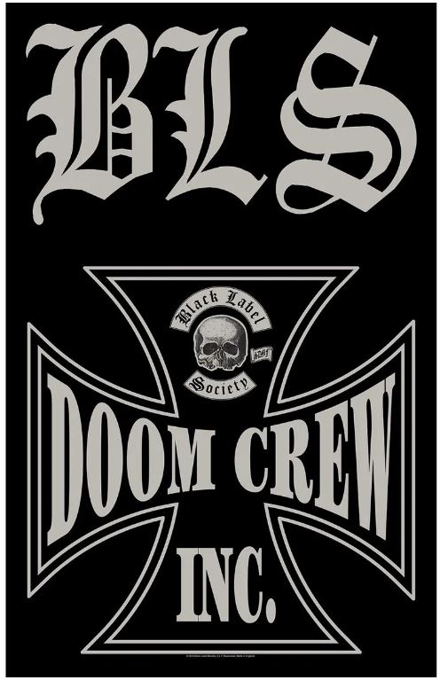 Steag BLACK LABEL SOCIETY - DOOM CREW TP320