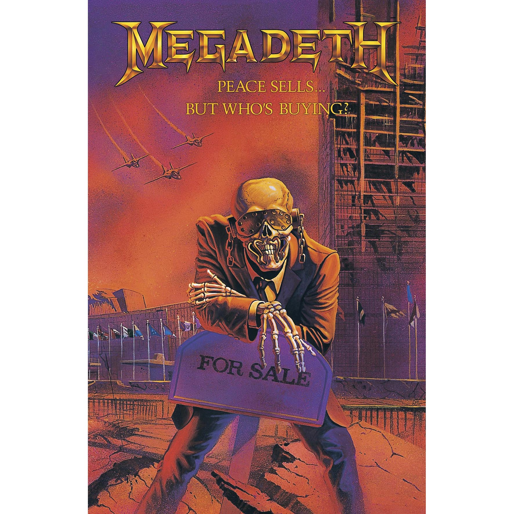 Steag MEGADETH - Peace Sells TP263