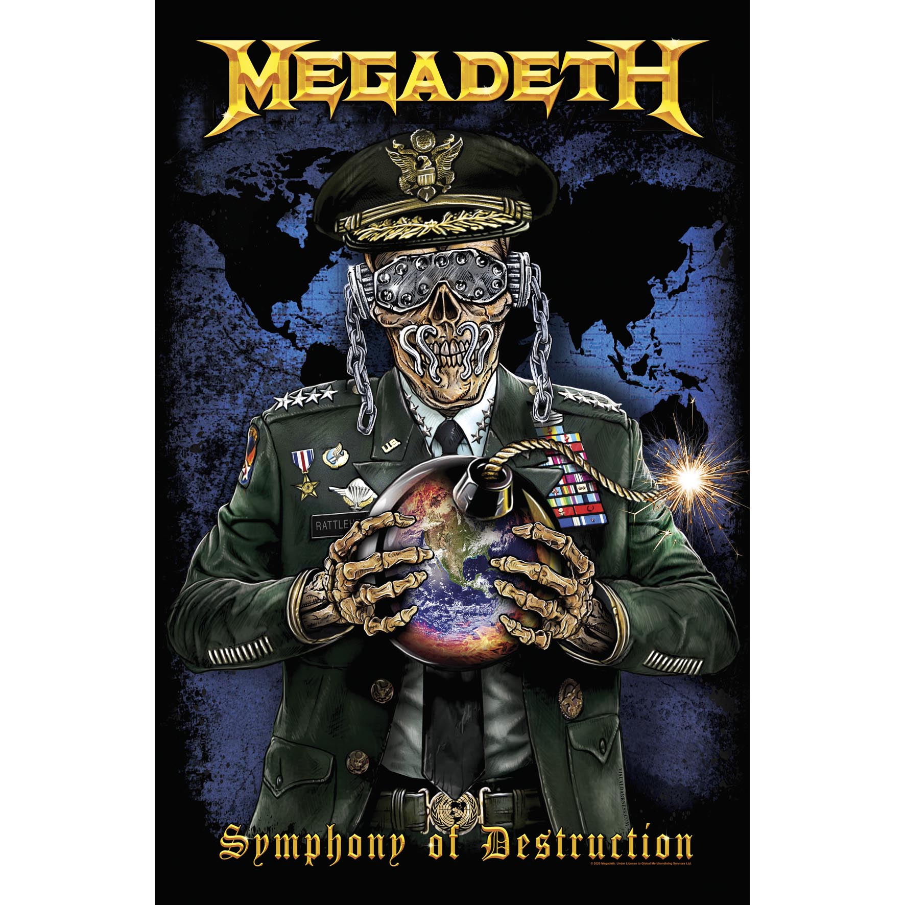 Steag MEGADETH - Symphony Of Destruction TP265