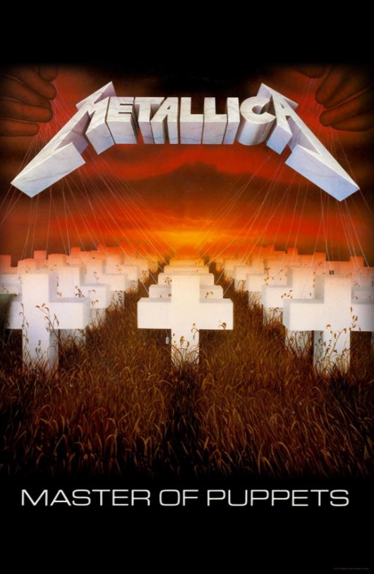 Steag Metallica - Master Of Puppets  TP067