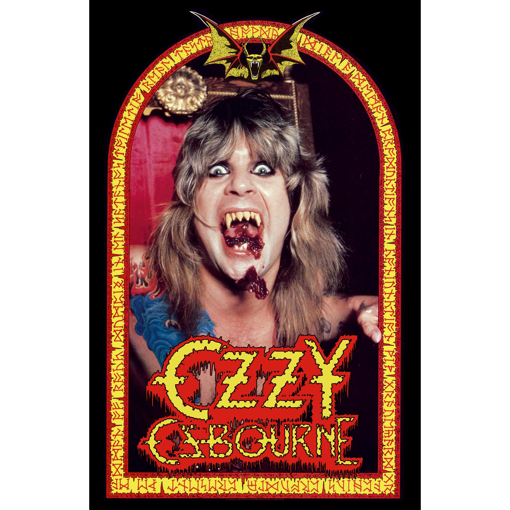 Steag OZZY OSBOURNE - Speak of the Devil (raz)