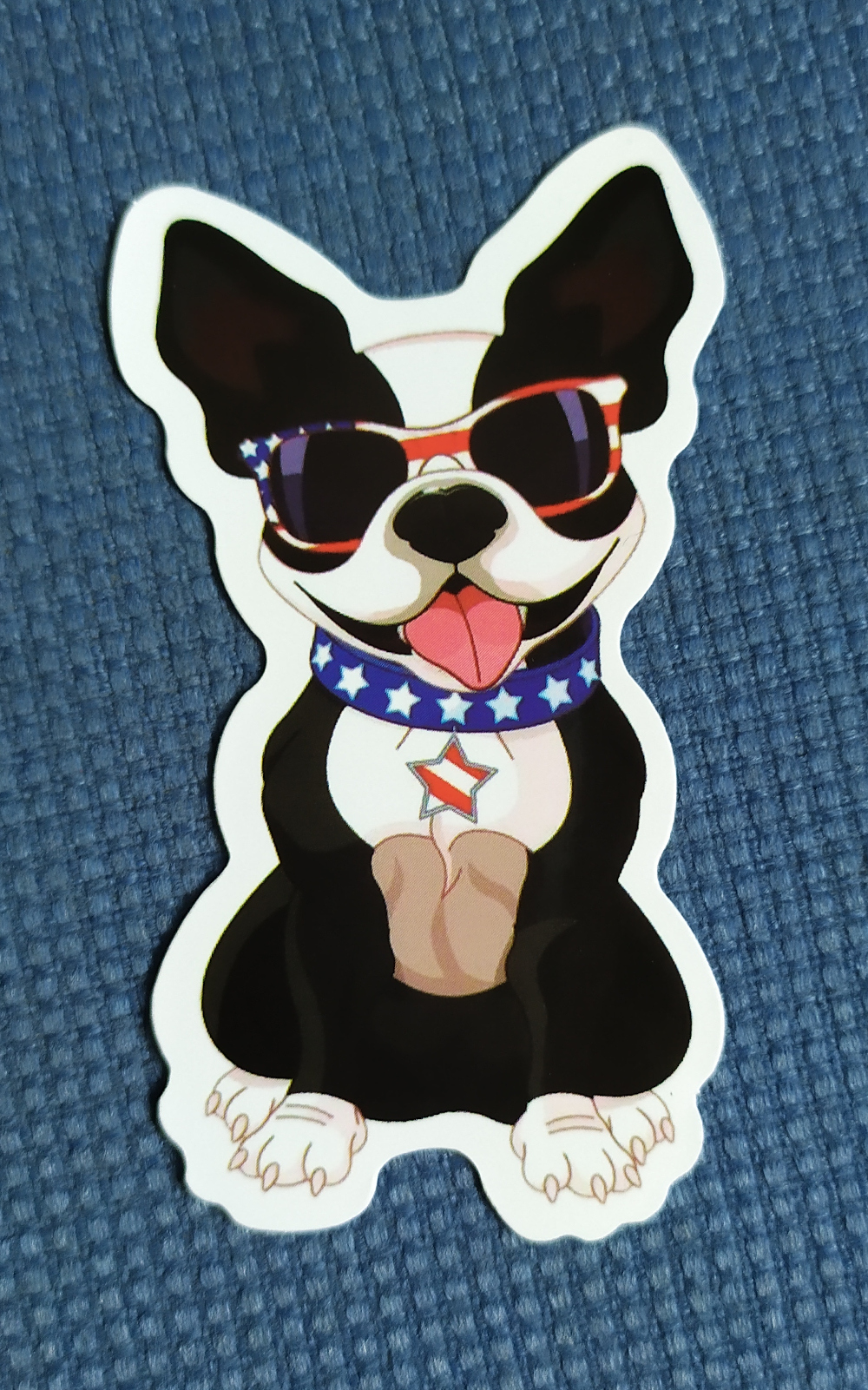Sticker (abtibild) AMERICAN DOG (JBG)