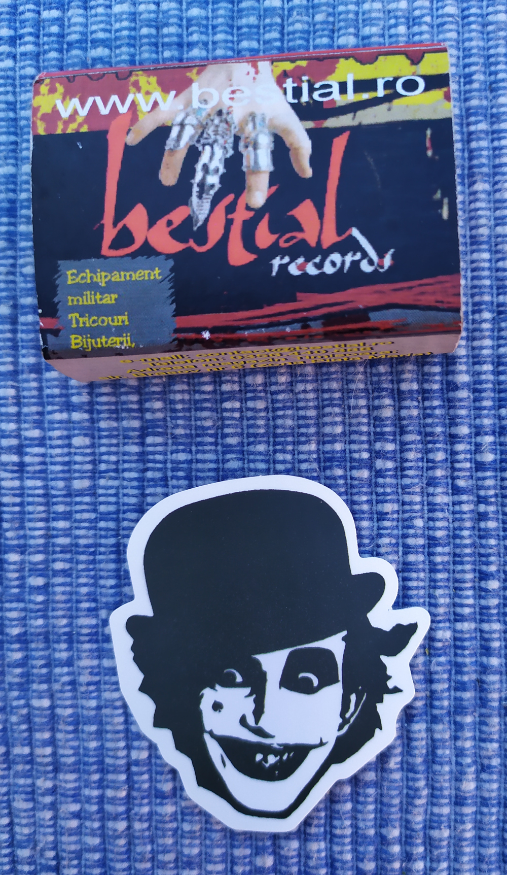 Sticker (abtibild) mic The Addicts - Bowler Clown (JBG)