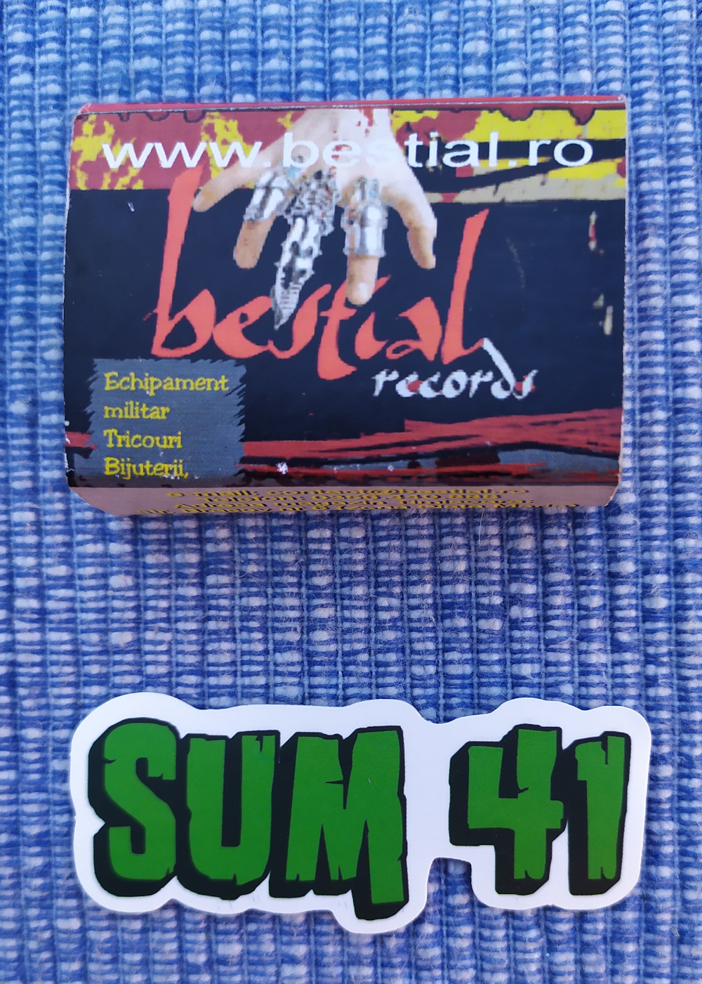 Sticker (abtibild) mic SUM 41 (JBG)